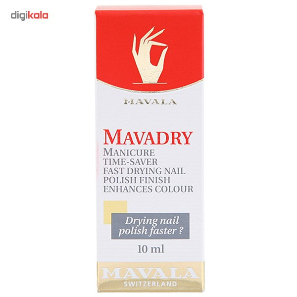 محلول خشک کننده لاک ماوالا مدل ماوادرای حجم 10 میلی لیتر