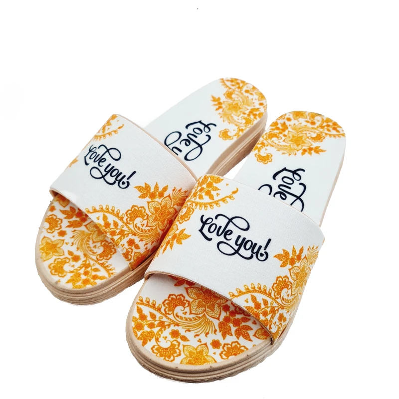 دمپایی مدل عشق کد YEL-222