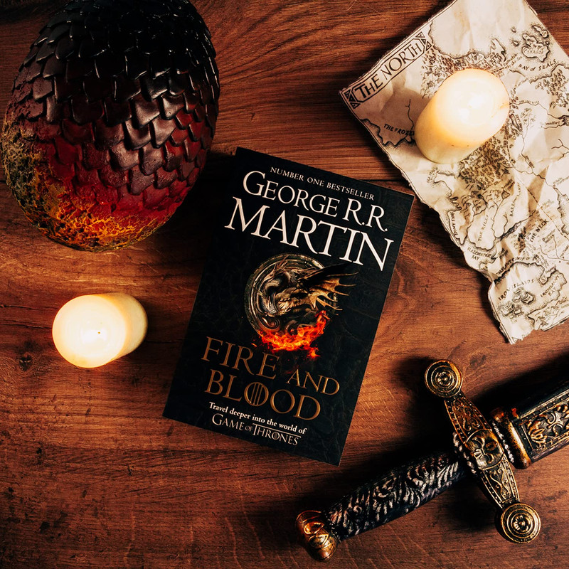 کتاب Fire and Blood اثر Martin and George R.R انتشارات Harper Collins کتاب Fire and Blood اثر Martin and George R.R انتشارات Harper Collins