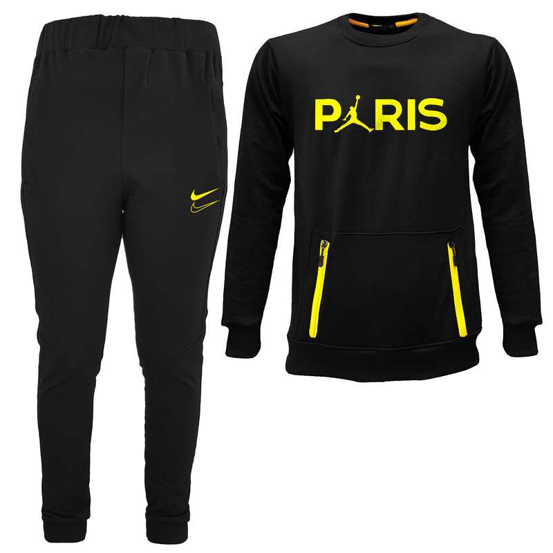 ست سویشرت و شلوار مردانه مدل 04009156 رنگ مشکی