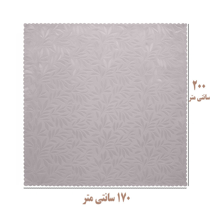 رومیزی مدل GRY101 سایز 200x170 سانتی‌متر