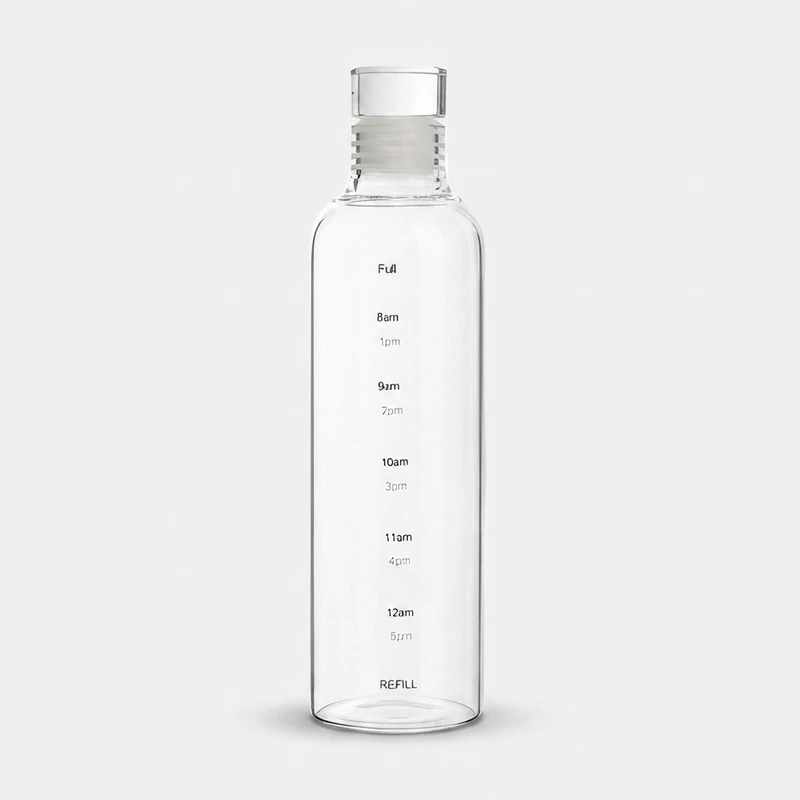 بطری آب مدل روزمره گنجایش 0.5 لیتر