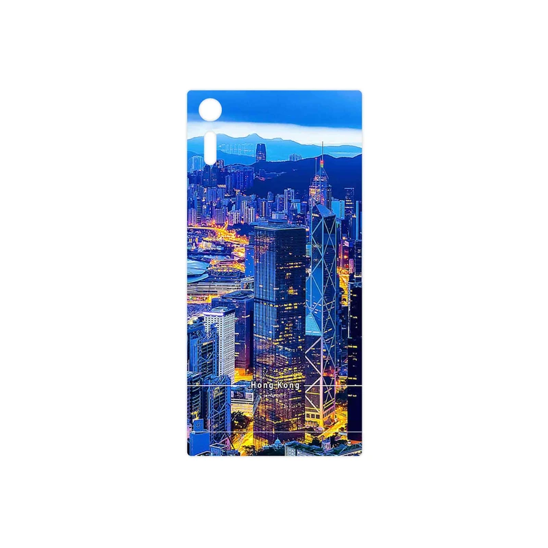 برچسب پوششی ماهوت مدل Hong Kong City مناسب برای گوشی موبایل سونی Xperia XZ