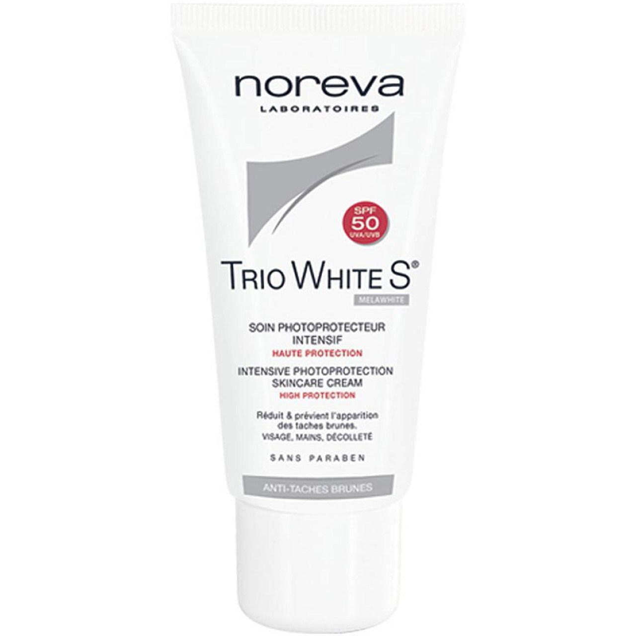 کرم ضد لک نوروا مدل Trio White S SPF50 حجم 40 میلی لیتر