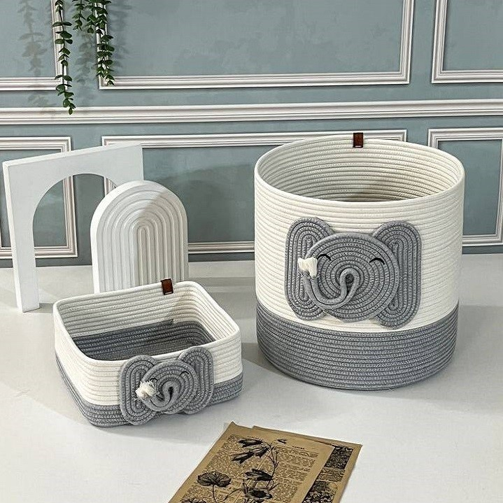 سبد وسایل کودک مدل فیل بسته 2 عددی