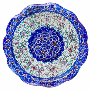 کاسه مسی میناکاری اثر ابوالقاسمی کد 170129