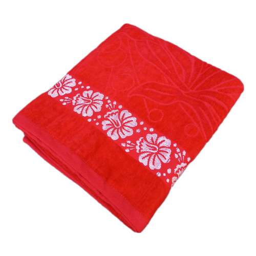 حوله حمام طرح Flower کد 201 سایز 125