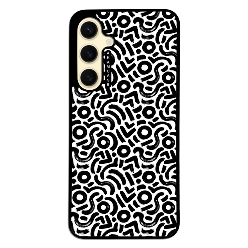 کاور آکام مدل AMC-WSGS24FE-DOODLE5 مناسب برای گوشی موبایل سامسونگ Galaxy S24 FE