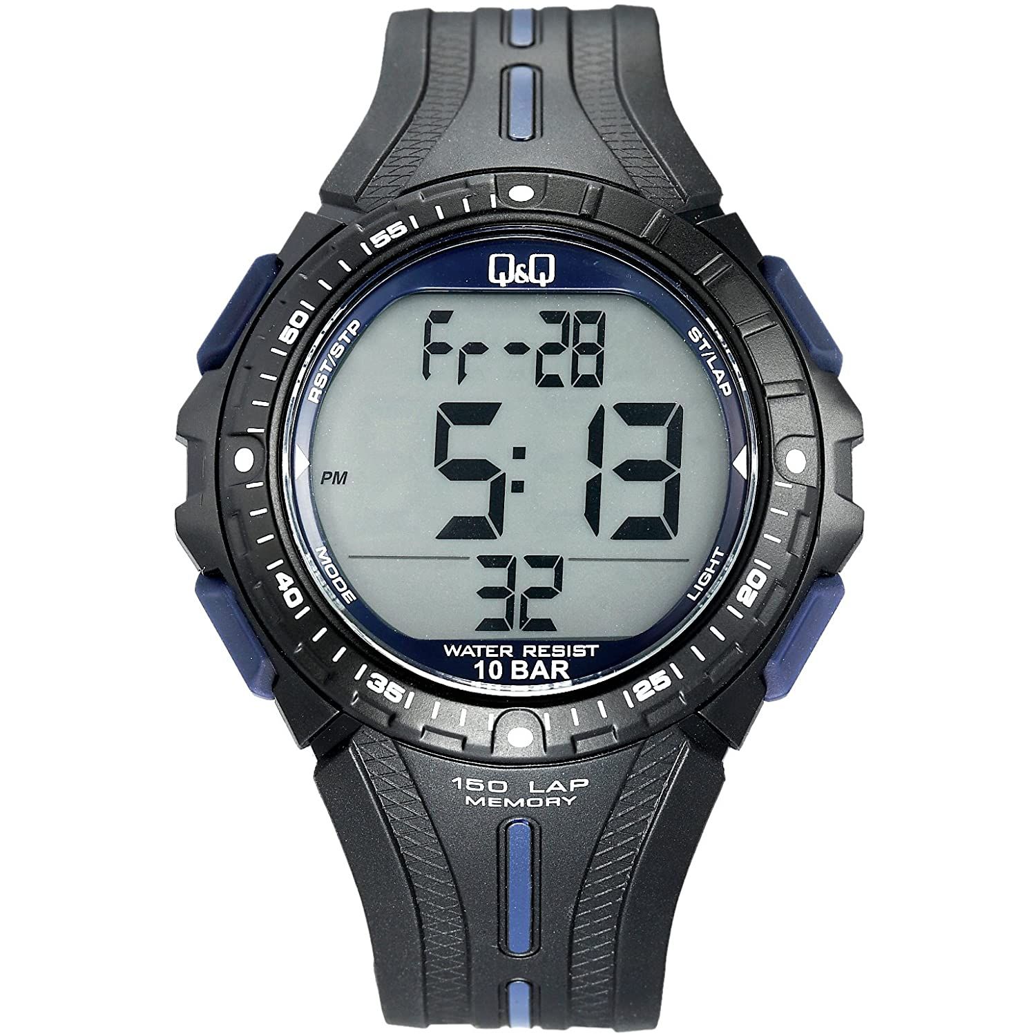 ساعت مچی دیجیتال مردانه کیو اند کیو مدل M102J003Y -  - 1