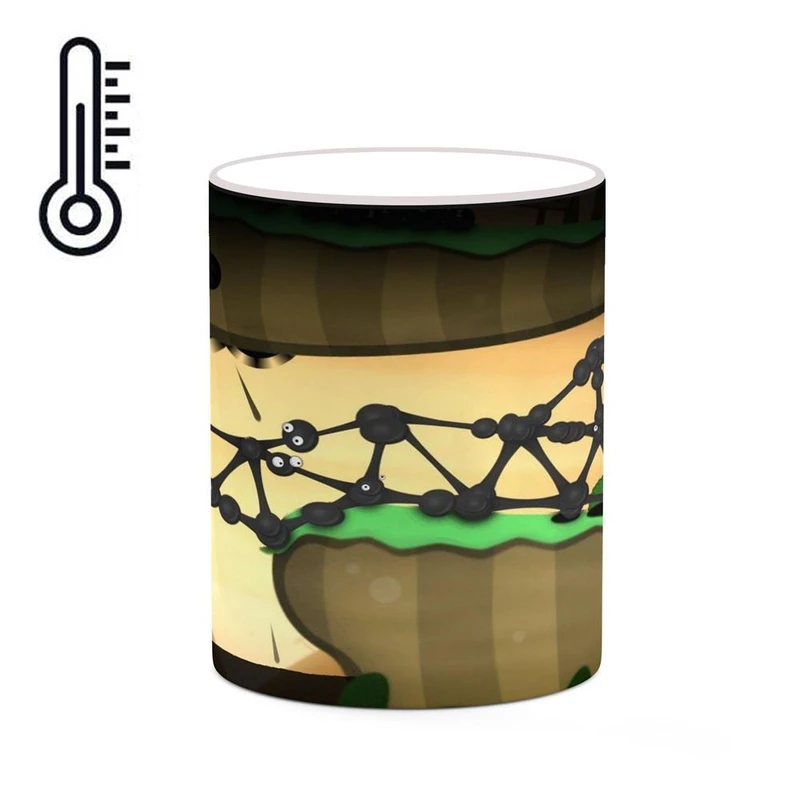 ماگ حرارتی کاکتی مدل بازی World Of Goo کد mgh31356