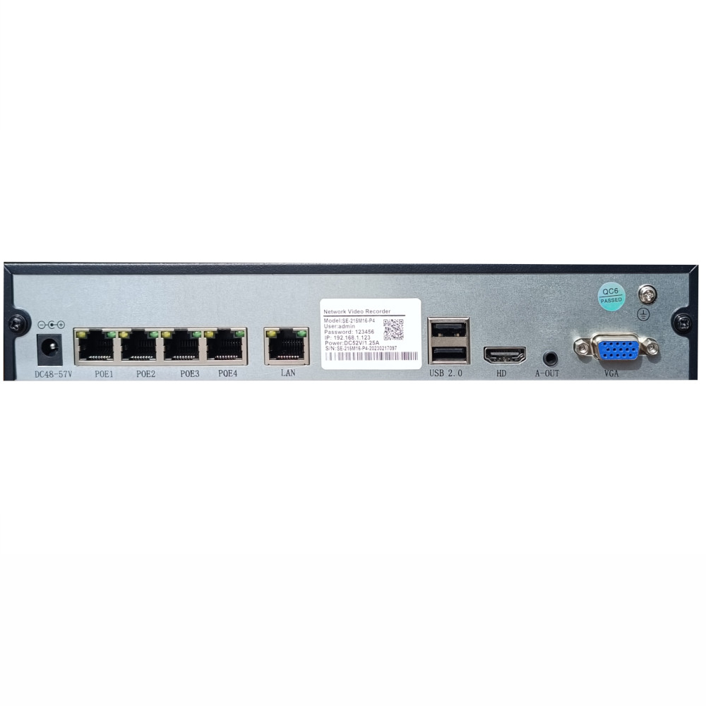 ضبط کننده ویدیویی مدل IVR  PROSHUT 215M16-P4