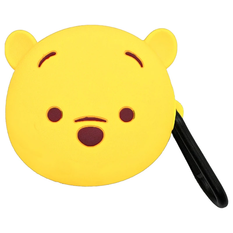 کاور والکری مدل Pooh مناسب برای کیس هدفون سامسونگ Galaxy Buds Live / Buds Pro / Buds 2 / Buds 2 Pro / Buds FE به همراه آویز