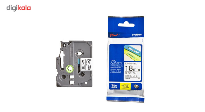 برچسب پرینتر لیبل زن برادر مدل TZe-241