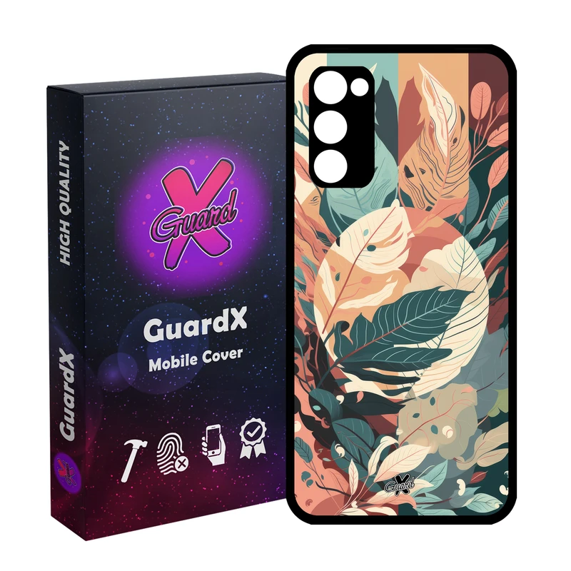 کاور گارد ایکس طرح برگ مدل Glass10657 مناسب برای گوشی موبایل سامسونگ Galaxy S20 FE