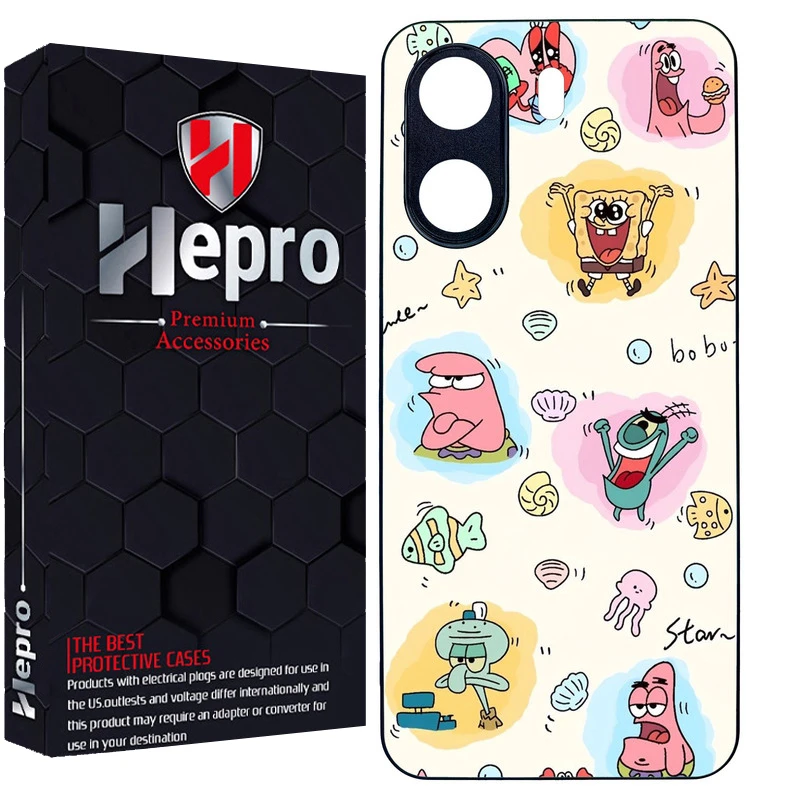 کاور هپرو طرح فانتزی مدل TPU مناسب برای گوشی موبایل شیائومی Poco C65