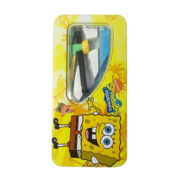 ست پرگار مدل باب اسفنجی کد 904 مجموعه 7 عددی