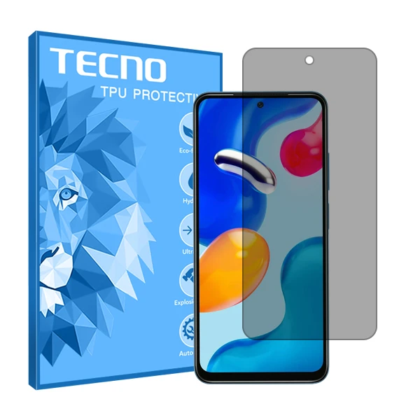 محافظ صفحه نمایش حریم شخصی تکنو مدل HyPRV مناسب برای گوشی موبایل شیائومی Redmi Note 11