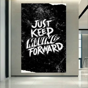 تابلو بوم طرح انگیزشی ادامه دادن مدل قدم به جلو کد PD20590