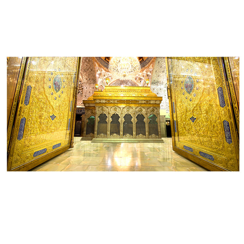 پرچم مدل ضریح مطهر امام حسین (ع) کد m-2