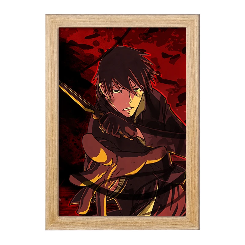 تابلو خندالو مدل هی انیمه تاریک تر از سیاهی Darker Than Black  کد 23444