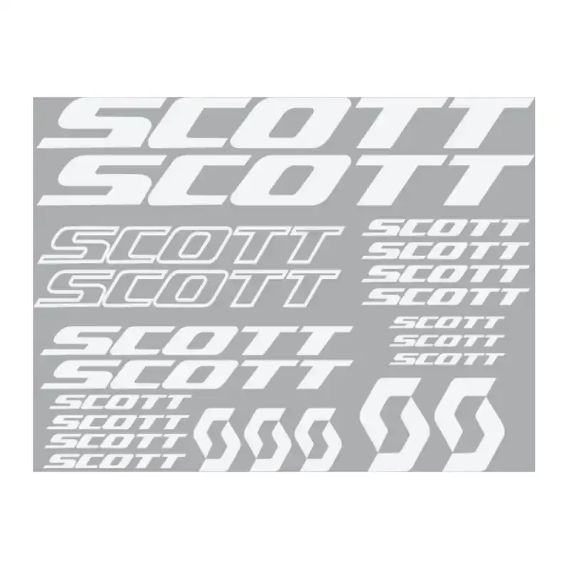 برچسب شبرنگ بدنه دوچرخه کد 70 بسته 22 عددی