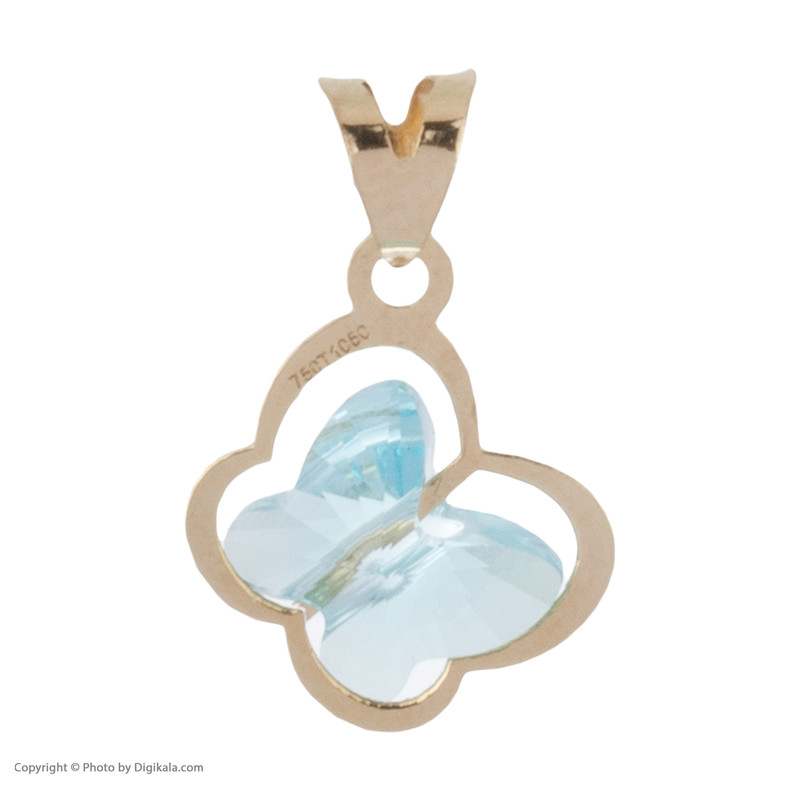 آویز گردنبند طلا 18 عیار زنانه مایا ماهک مدل MM1037