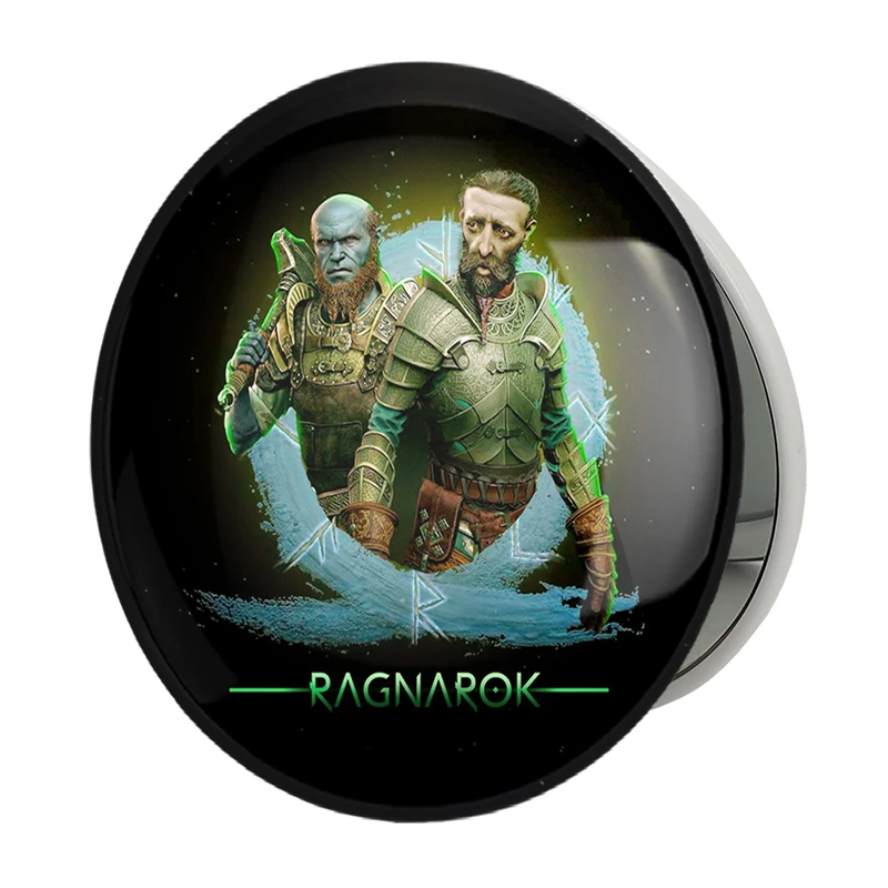 آینه جیبی خندالو طرح براک سیندری گاد آف وار مدل تاشو کد 30448