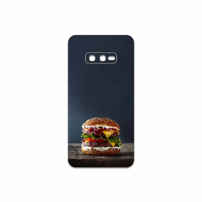 برچسب پوششی ماهوت مدل Hamburger مناسب برای گوشی موبایل سامسونگ Galaxy S10e