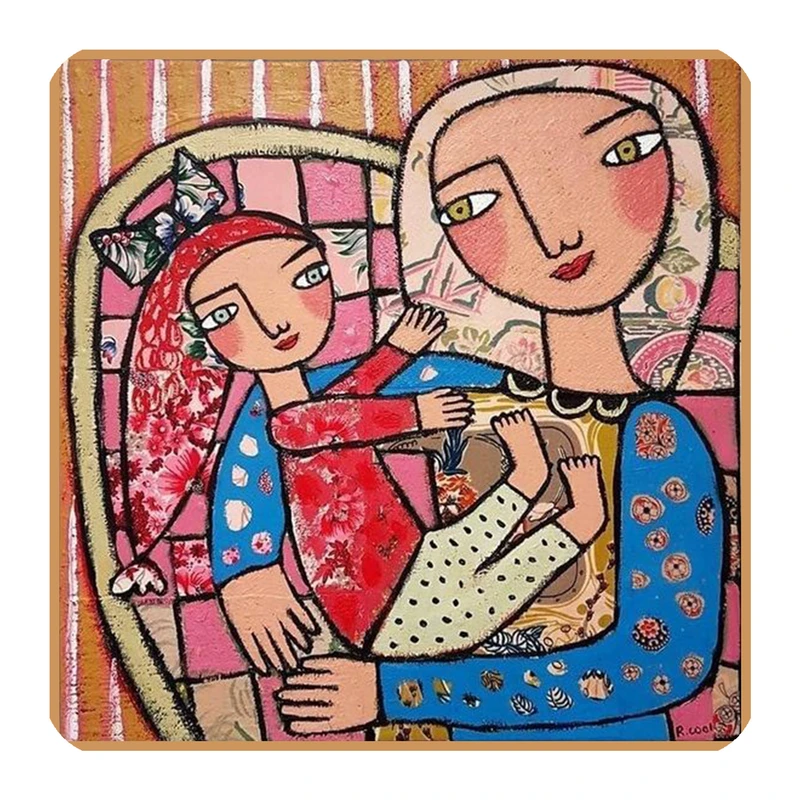 مگنت طرح مهر مادری کد A1