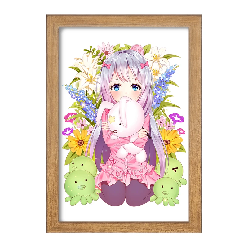 تابلو خندالو مدل ساگیری انیمه ارومانگا سنسی Eromanga Sensei  کد 22651