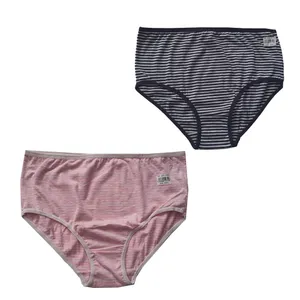 شورت زنانه ان بی بی مدل فاق بلند راه راه مجموعه 2 عددی