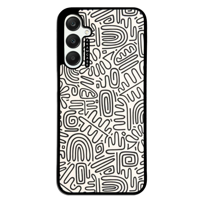 کاور آکام مدل AMC-WSGA25-DOODLE10 مناسب برای گوشی موبایل سامسونگ Galaxy A25