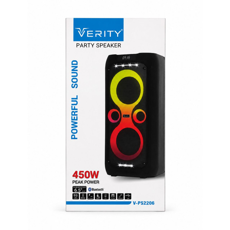 اسپیکر بلوتوثی قابل حمل  وریتی مدلV-PS2206