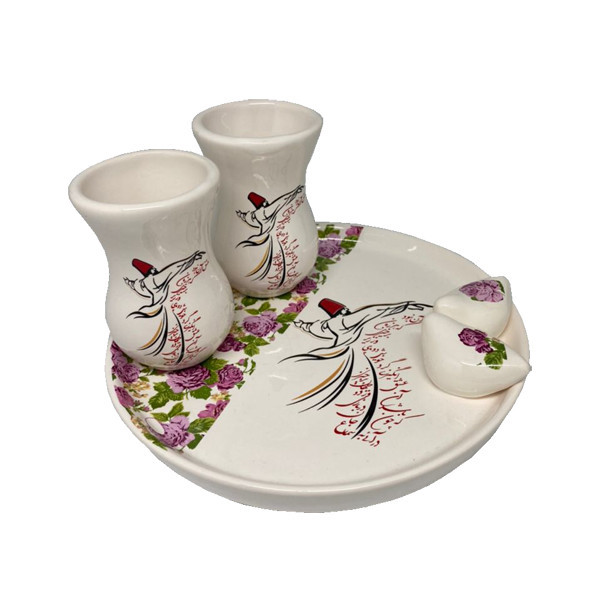 سرویس چای خوری سه پارچه کد 03