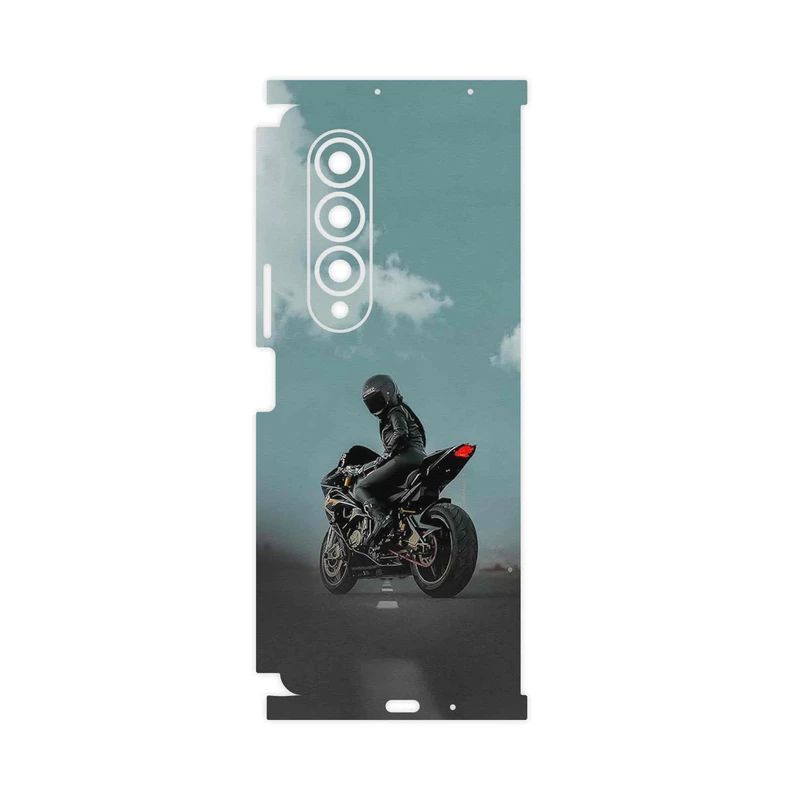 برچسب پوششی ماهوت مدل Motorcycling-FullSkin مناسب برای گوشی موبایل سامسونگ Galaxy Z Fold4