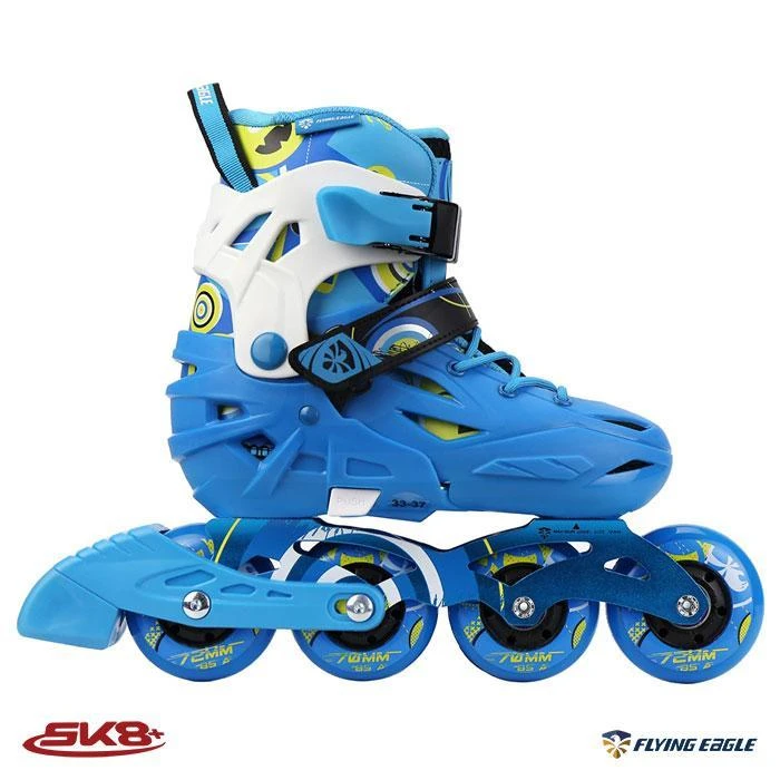 عکس شماره 2 : اسکیت کفشی فلاینگ ایکل مدل s5s سایز38 تا 42 به همراه لوازم ایمنی و کلاه ایمنی