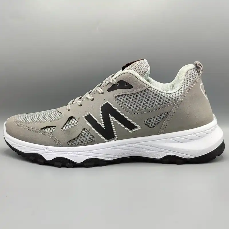 کفش پیاده روی مردانه مدل N رنگ طوسی