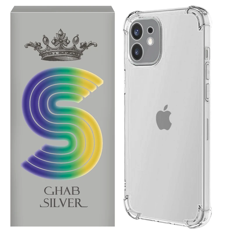 کاور قاب سیلور مدل ژله ای مناسب برای گوشی موبایل اپل iPhone 12