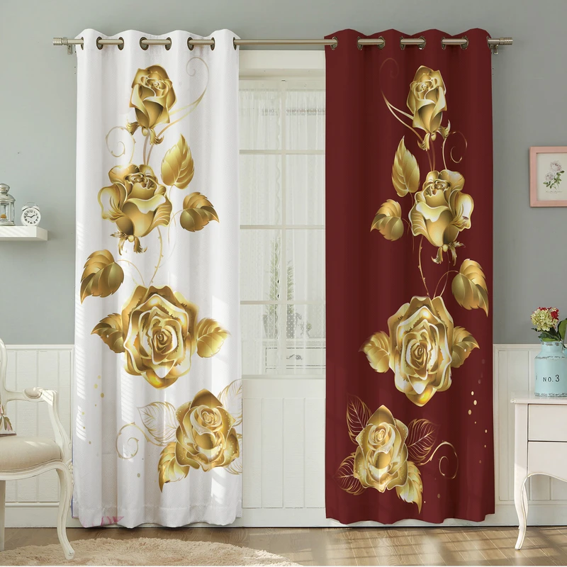 پرده نیروانا طرح  مدرن مدل مخمل کد 8691 سایز 140×280 سانتی متر