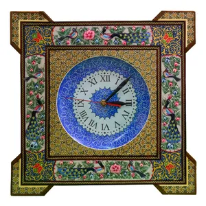  ساعت خاتم کاری طرح تذهیب مدل اسلیمی هندسی کد3737
