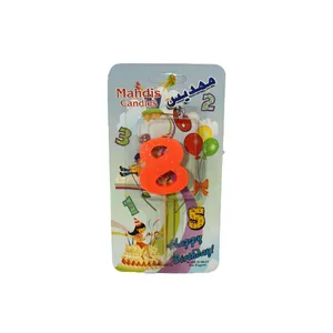 شمع طرح عدد 8