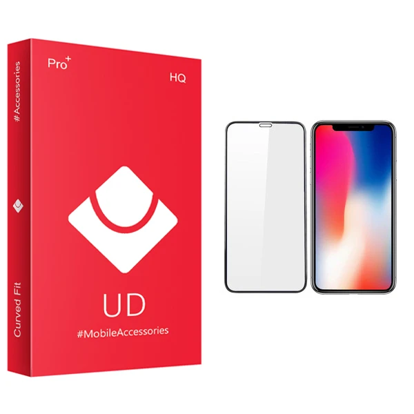 محافظ صفحه نمایش یو دی مدل +PRO مناسب برای گوشی موبایل اپل iPhone X/XS