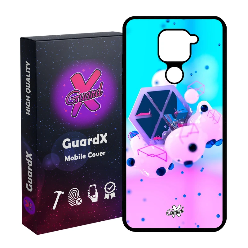 کاور گارد ایکس طرح Exo مدل Glass10023 مناسب برای گوشی موبایل شیائومی Redmi Note 9