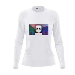 تی شرت آستین بلند زنانه مدل آدم