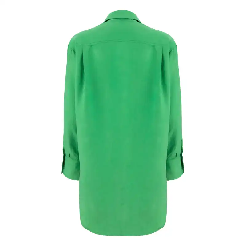 مانتو زنانه سرژه مدل 232141 رنگ سبز