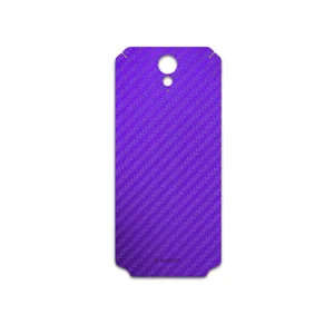 MAHOOT Purple-Fiber Cover Sticker for HTC Desire 620