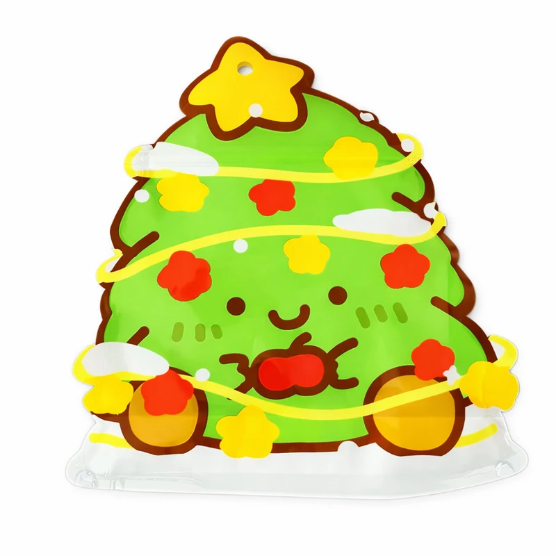 کیسه زیپ دار طرح درخت کریسمس بسته 5 عددی