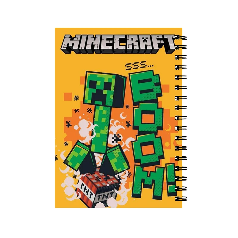 دفتر مشق 60 برگ مدل بازی ماینکرافت کد 5064