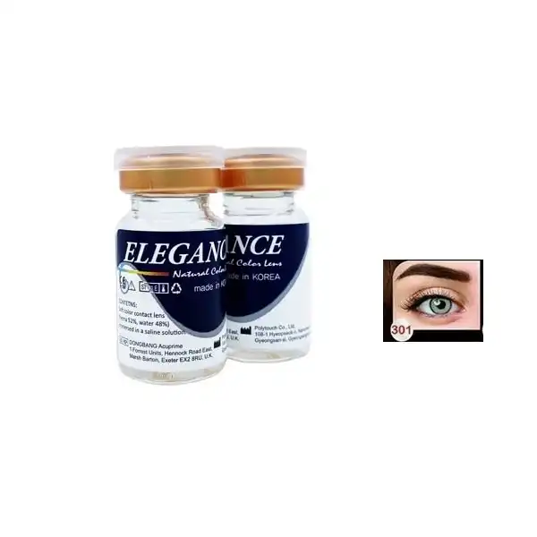 لنز چشم الگانس کد 301 رنگ طوسی الماسی