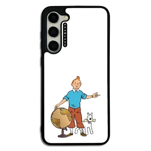 AKAM AMC-WSGS23P-TINTIN-14 Cover For Samsung Galaxy S23 Plus